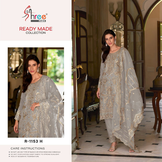 1153-Efgh Shree Fabs Organza Pakistani Readymade Suits