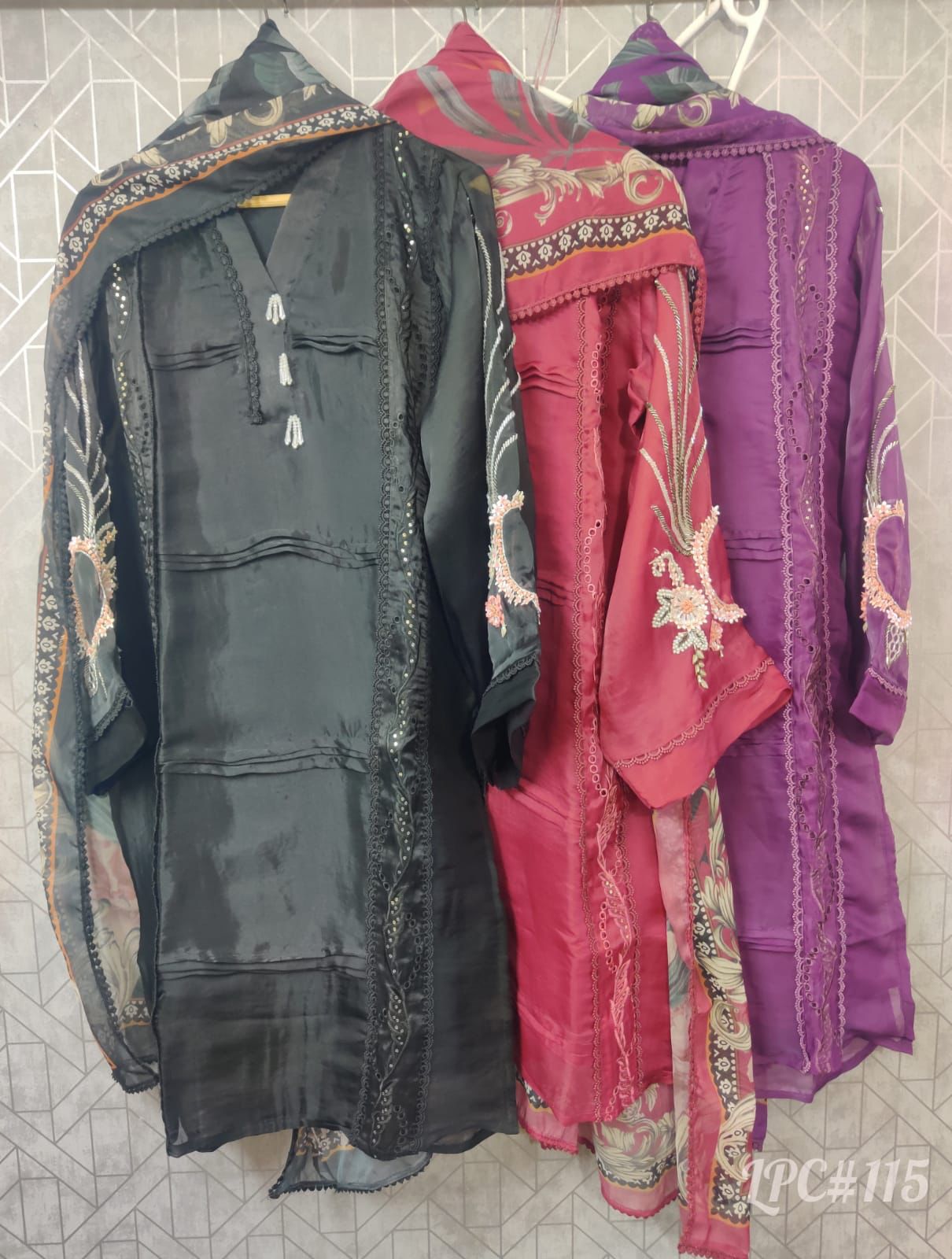 115 Maryams Organza Pakistani Readymade Suits