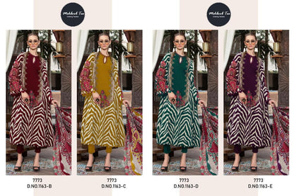 1163 Mehboob Tex Cotton Pakistani Patch Work Suits
