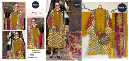 1163 Mehboob Tex Cotton Pakistani Patch Work Suits