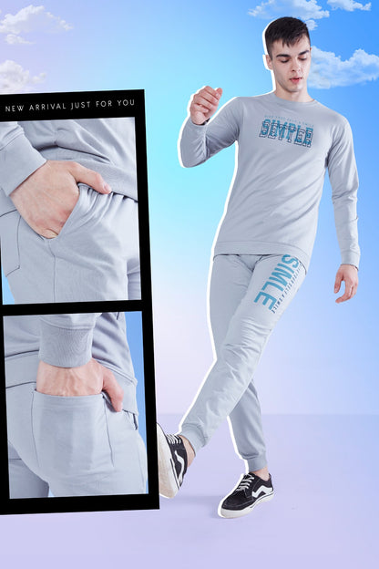 1164 Eighty Three Lycra Looper Mens Co Ord Set