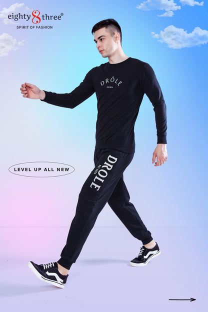 1164 Eighty Three Lycra Looper Mens Co Ord Set
