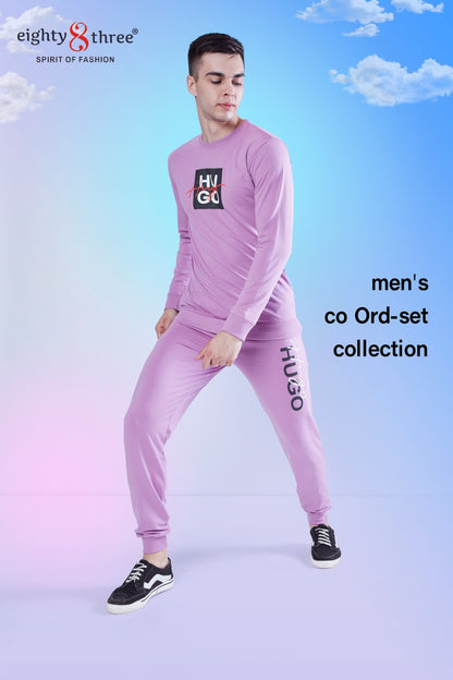 1164 Eighty Three Lycra Looper Mens Co Ord Set