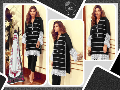 1164 Zoya Studio Fox Georgette Pakistani Readymade Suits