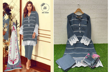 1164 Zoya Studio Fox Georgette Pakistani Readymade Suits