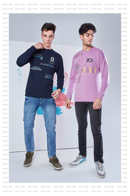 1168 Eighty Three Lycra Mens Tshirts