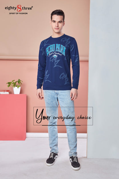 1172 Eighty Three Looper Mens Tshirts