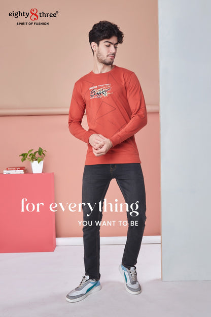 1172 Eighty Three Looper Mens Tshirts
