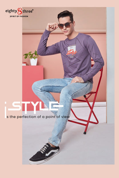 1172 Eighty Three Looper Mens Tshirts