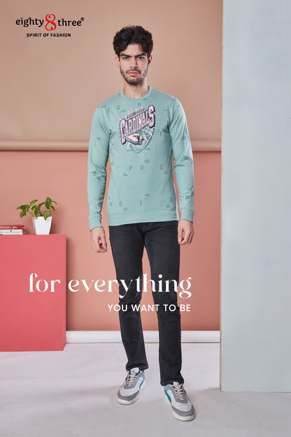 1172 Eighty Three Looper Mens Tshirts