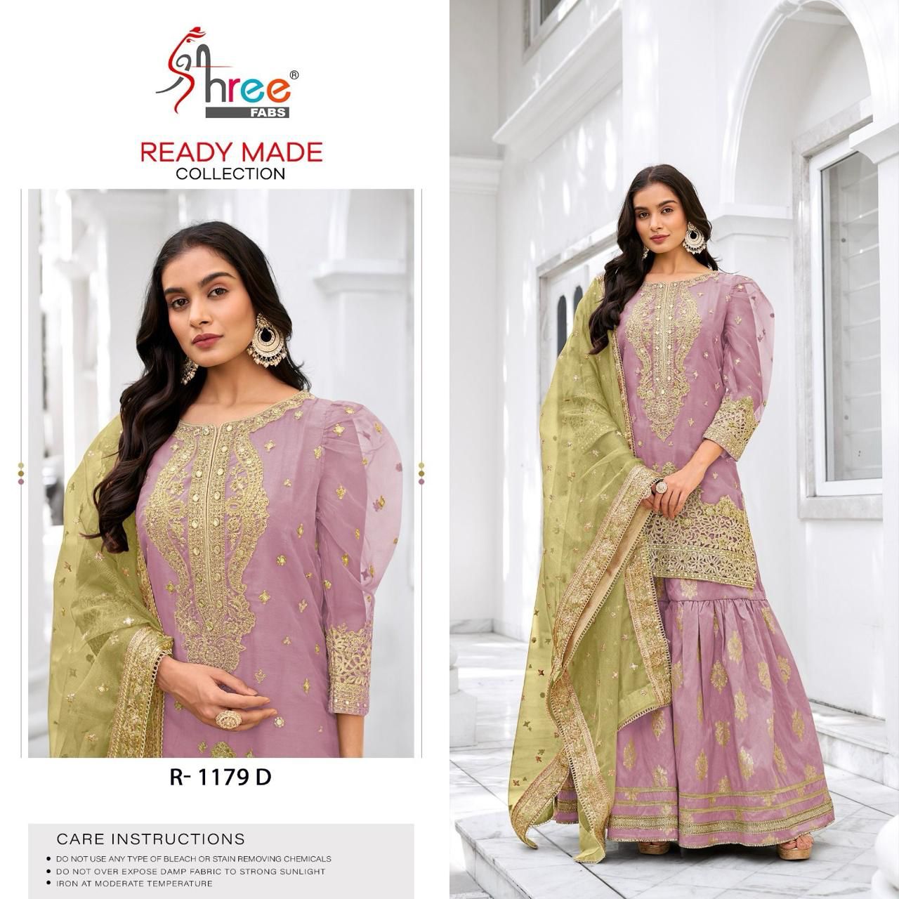 1179 Shree Fabs Organza Pakistani Readymade Suits