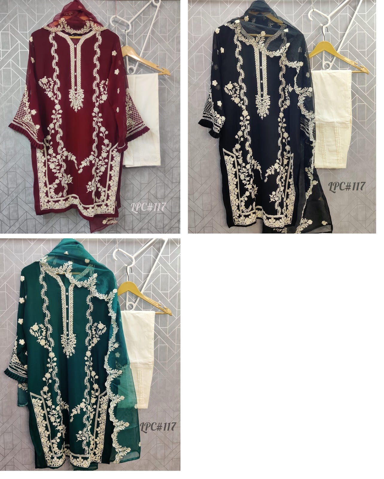 117 Maryams Georgette Pakistani Readymade Suits