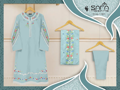 1181 Safa Fashion Fab Georgette Pakistani Readymade Suits