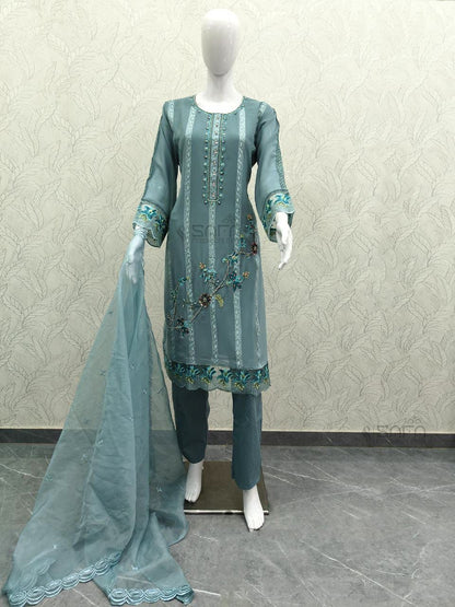 1182 Safa Fashion Fab Georgette Pakistani Readymade Suits