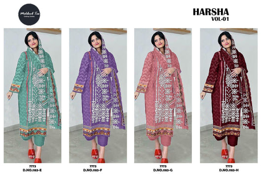 1183-Colours Mehboob Tex Lawn Pakistani Salwar Suits