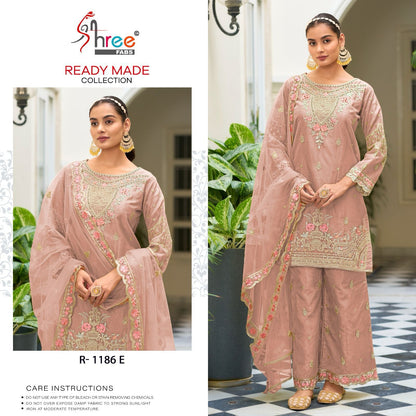 1186-Efgh Shree Fabs Organza Pakistani Readymade Suits