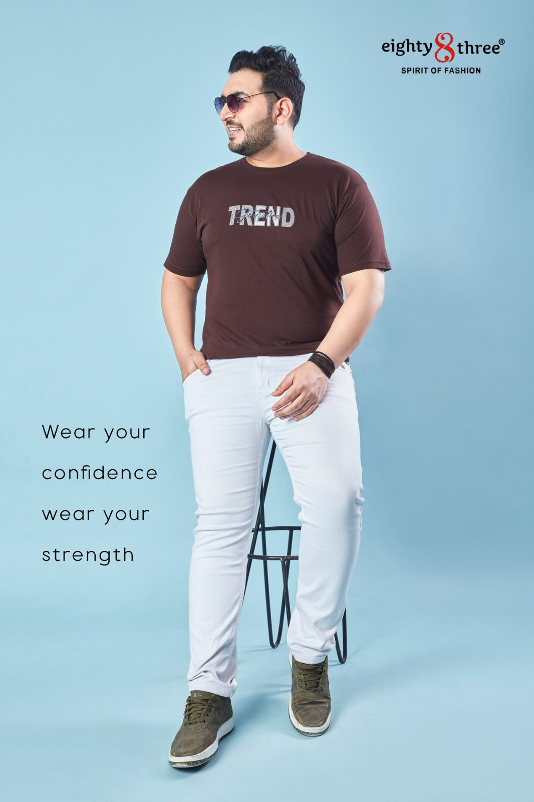 1188 Eighty Three Cotton Mens Tshirts