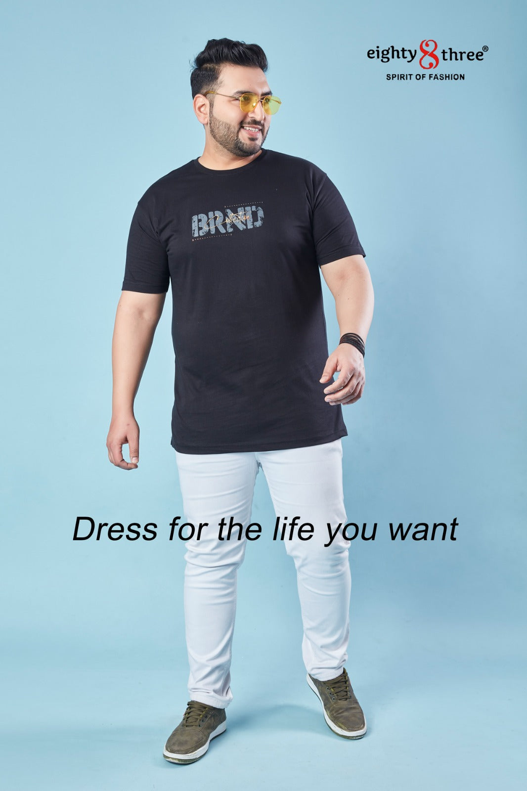 1188 Eighty Three Cotton Mens Tshirts