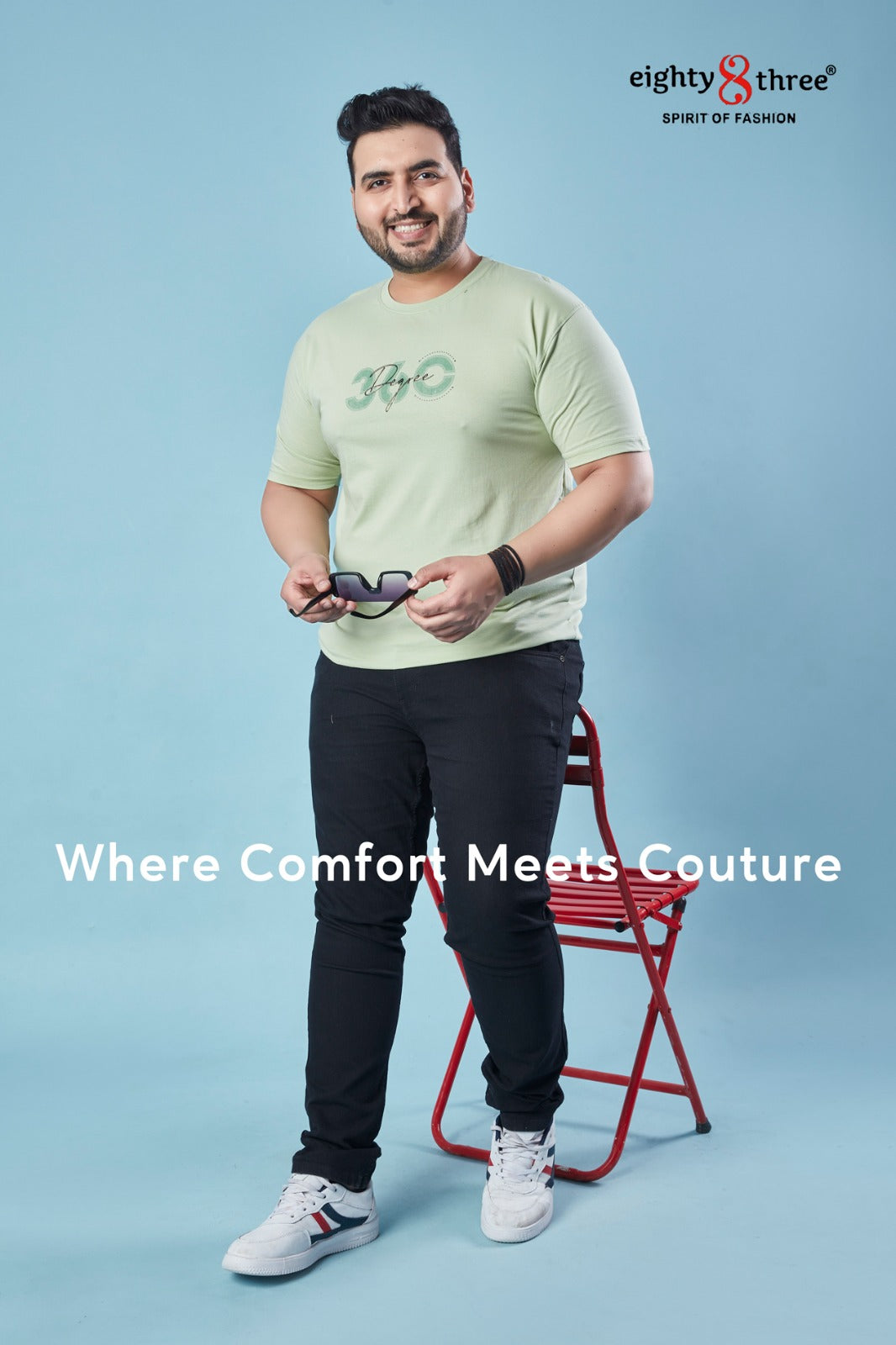 1188 Eighty Three Cotton Mens Tshirts