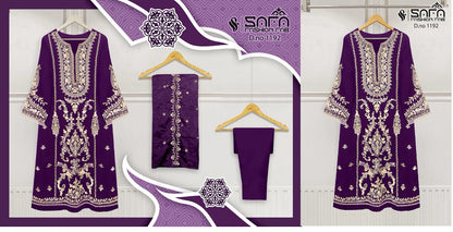 1192 Safa Fashion Fab Georgette Pakistani Readymade Suits
