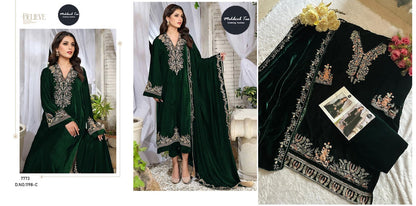 1198 Mehboob Tex Velvet Suits