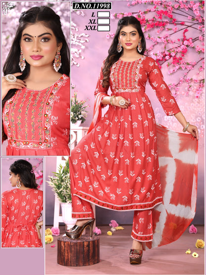 119920 Kh Rayon Readymade Pant Style Suits