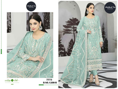 1200 Abcd Mehboob Tex Georgette Pakistani Salwar Suits