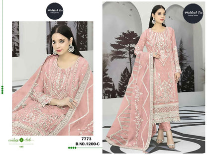 1200 Abcd Mehboob Tex Georgette Pakistani Salwar Suits