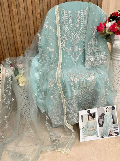 1200 Abcd Mehboob Tex Georgette Pakistani Salwar Suits