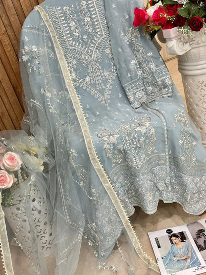 1200 Abcd Mehboob Tex Georgette Pakistani Salwar Suits