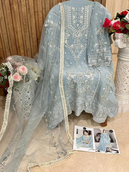 1200 Abcd Mehboob Tex Georgette Pakistani Salwar Suits