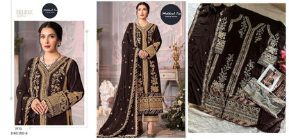 1202 Mehboob Tex Georgette Pakistani Salwar Suits