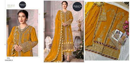 1202 Mehboob Tex Georgette Pakistani Salwar Suits