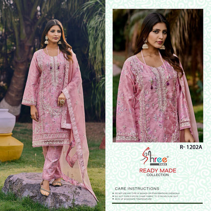 1202 Shree Fabs Organza Pakistani Readymade Suits