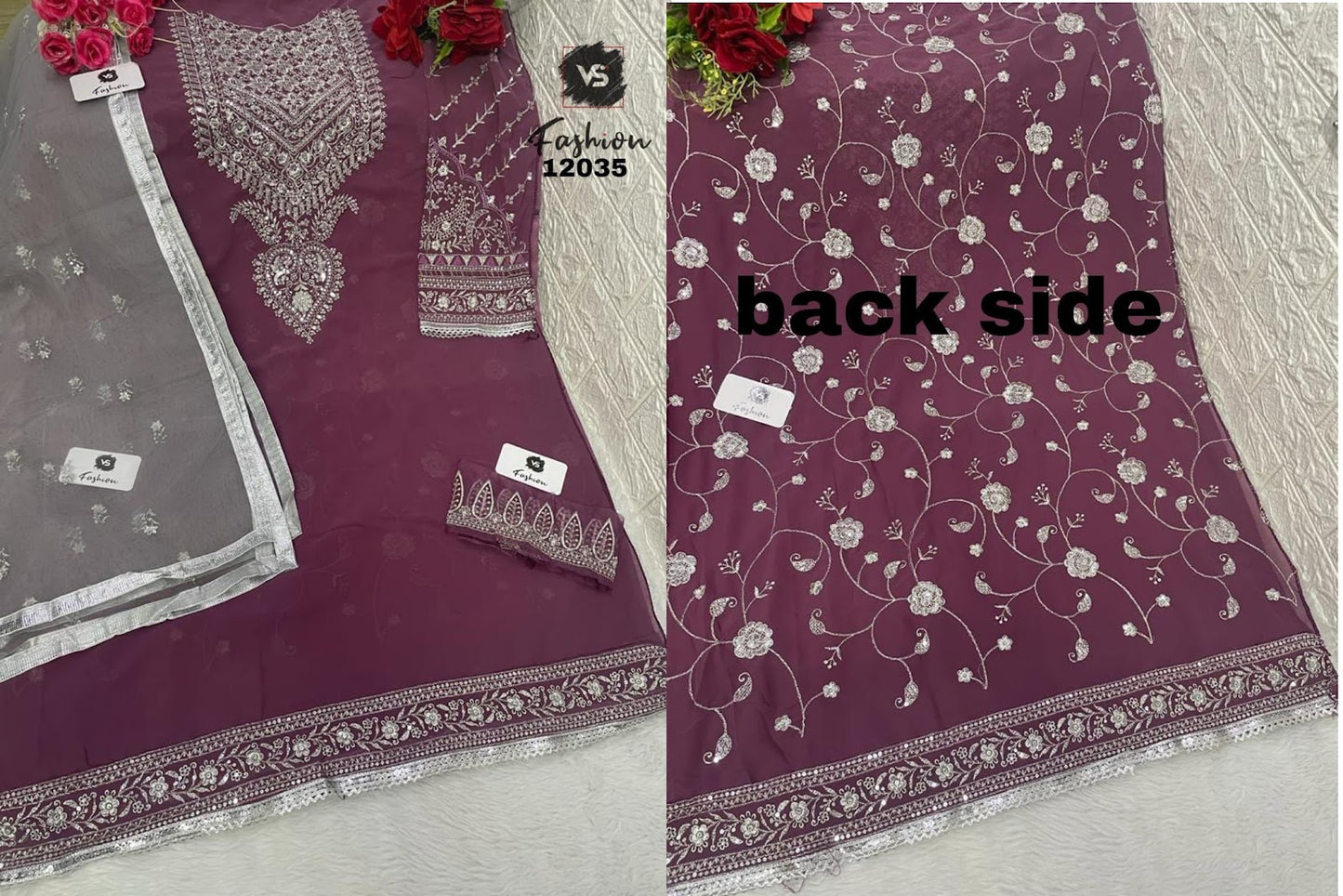 12035 Vs Fashion Georgette Pakistani Salwar Suits