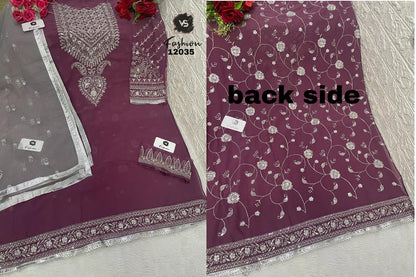12035 Vs Fashion Georgette Pakistani Salwar Suits