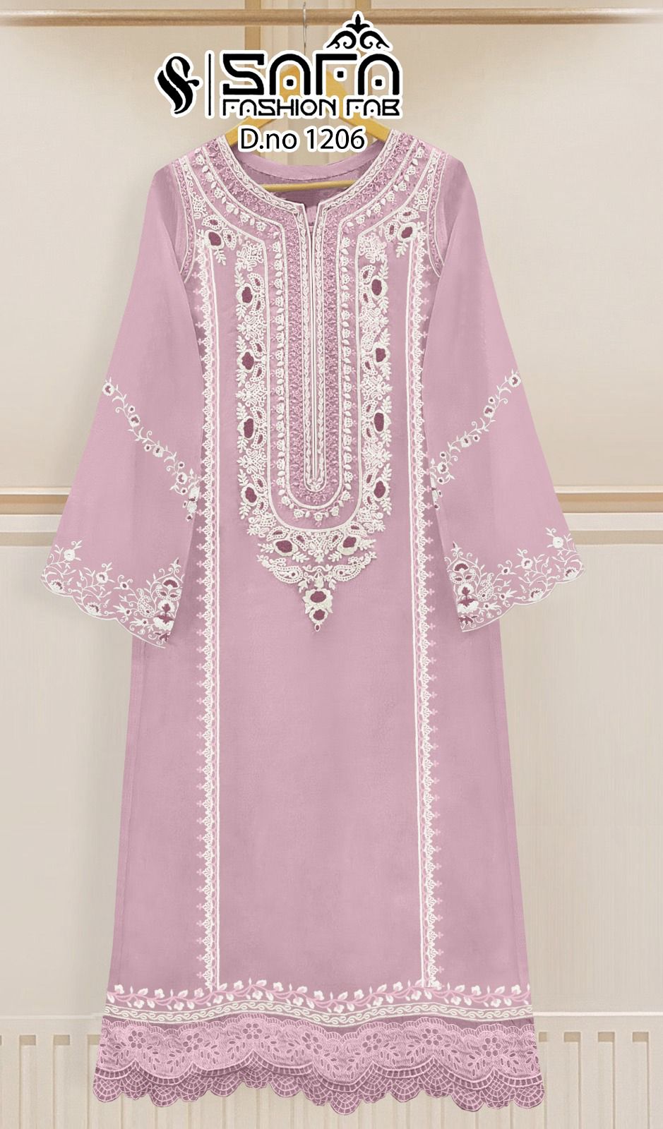 1206 Safa Fashion Fab Georgette Pakistani Readymade Suits