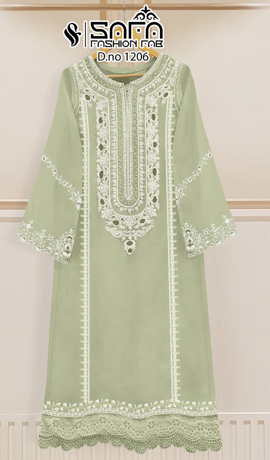 1206 Safa Fashion Fab Georgette Pakistani Readymade Suits