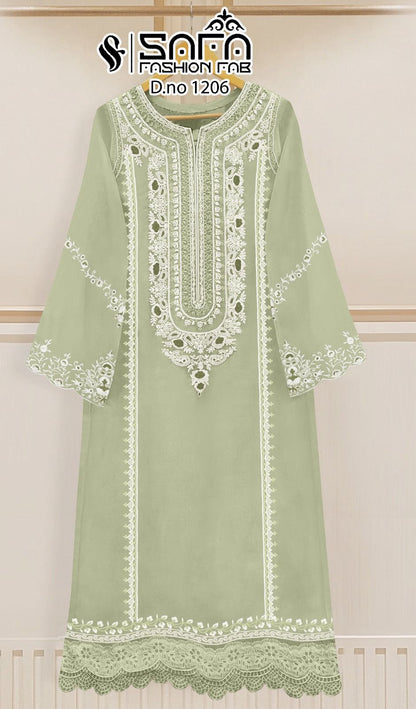 1206 Safa Fashion Fab Georgette Pakistani Readymade Suits