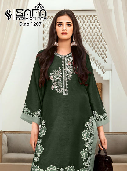 1207 Safa Fashion Fab Georgette Pakistani Readymade Suits