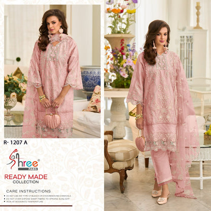 1207 Shree Fabs Organza Pakistani Readymade Suits