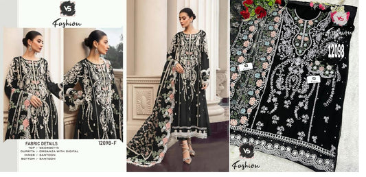 12098-Af Vs Fashion Georgette Pakistani Salwar Suits