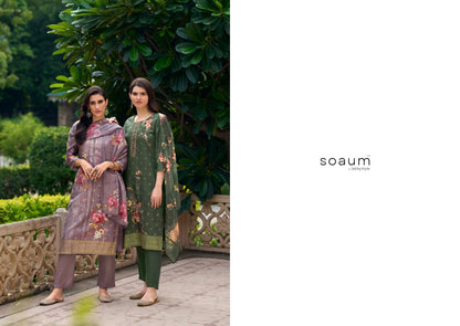 121-124 Soaum Readymade Pant Style Suits