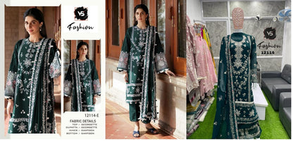 12114 Vs Fashion Georgette Pakistani Salwar Suits
