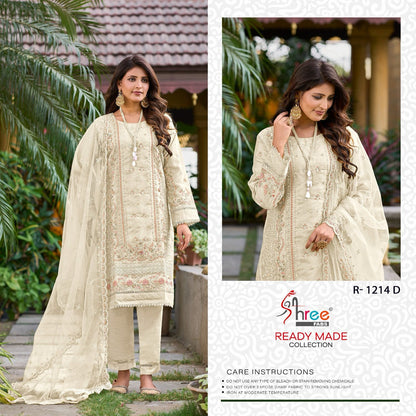 1214 Shree Fabs Organza Pakistani Readymade Suits