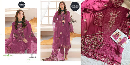 1215 Mehboob Tex Georgette Pakistani Salwar Suits