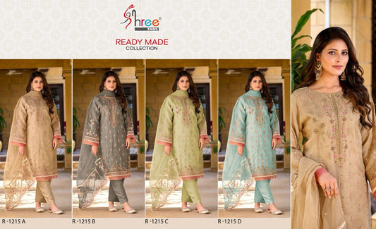1215 Shree Fabs Organza Pakistani Readymade Suits