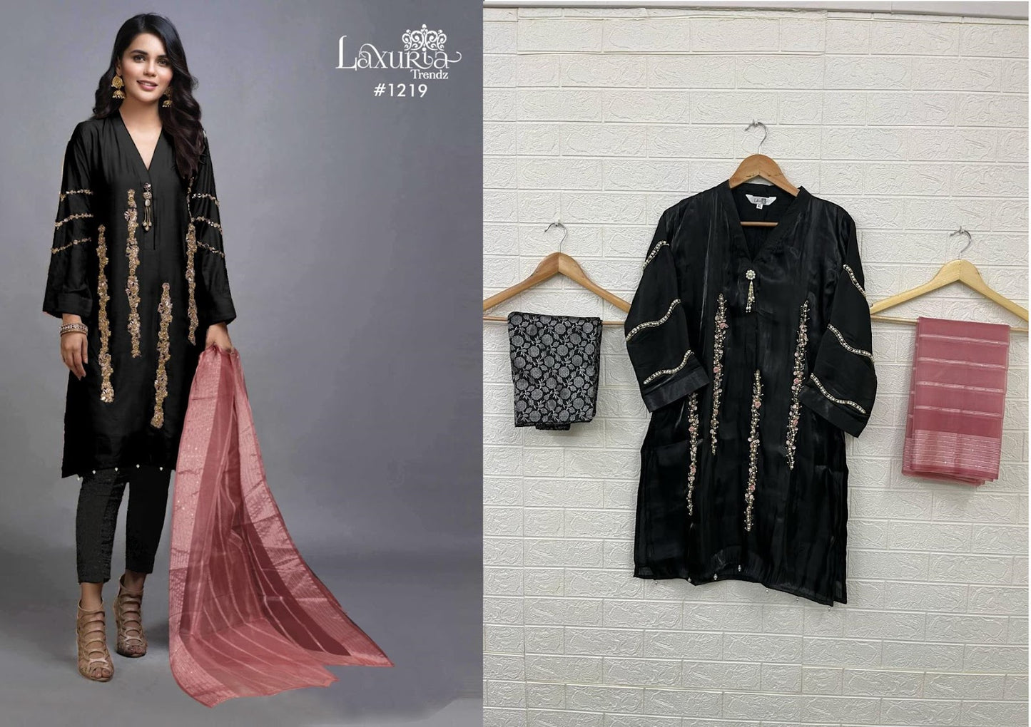 1219-Colors Laxuria Trendz Imported Pakistani Readymade Suits