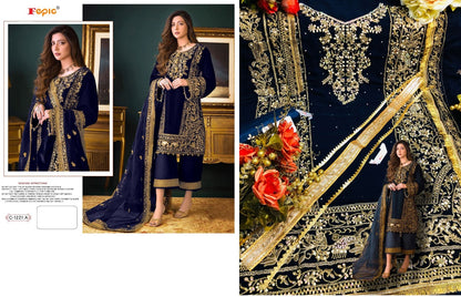 1221 Fepic Georgette Pakistani Salwar Suits