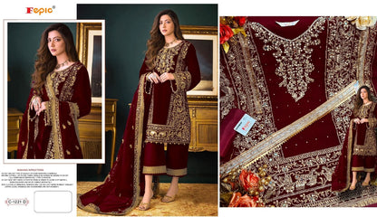 1221 Fepic Georgette Pakistani Salwar Suits